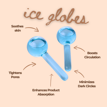 Facial Ice Globes – Cooling Skincare Tools for Radiant Skin