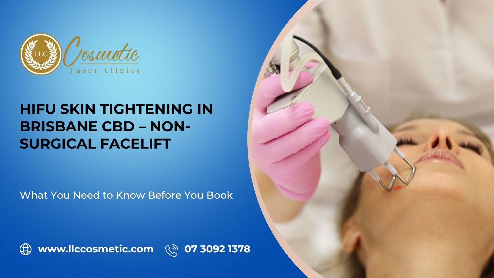 HIFU Skin Tightening, Brisbane CBD, Non-Surgical Facelift