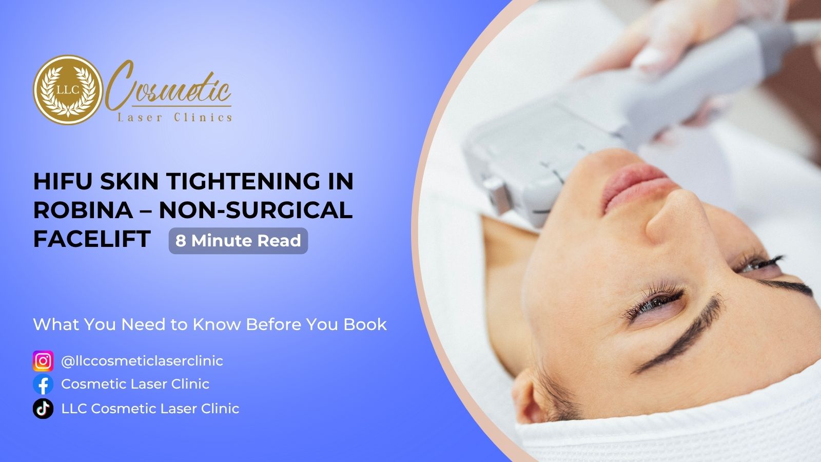 HIFU Skin Tightening in Robina – Non-Surgical Facelift