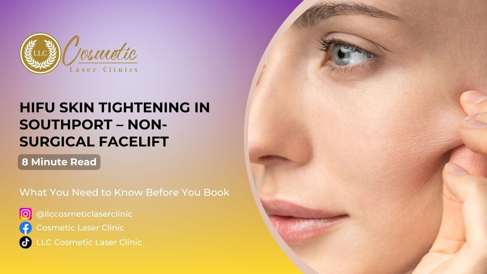 HIFU Skin Tightening, Southport, Non-Surgical Facelift
