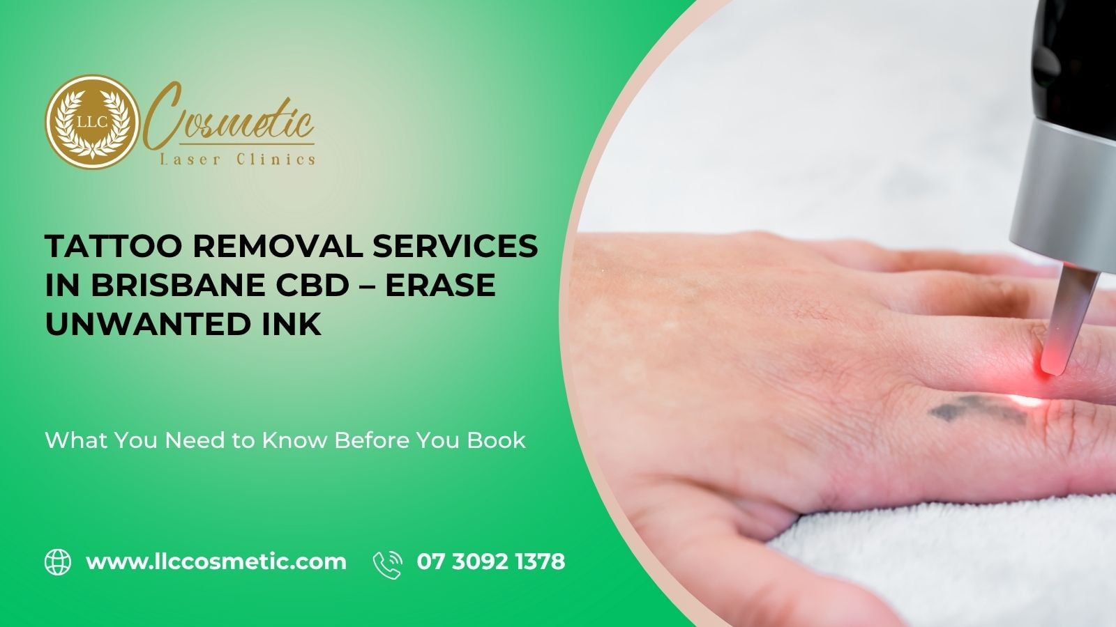 Tattoo Removal Services, Brisbane CBD, Erase Unwanted Ink