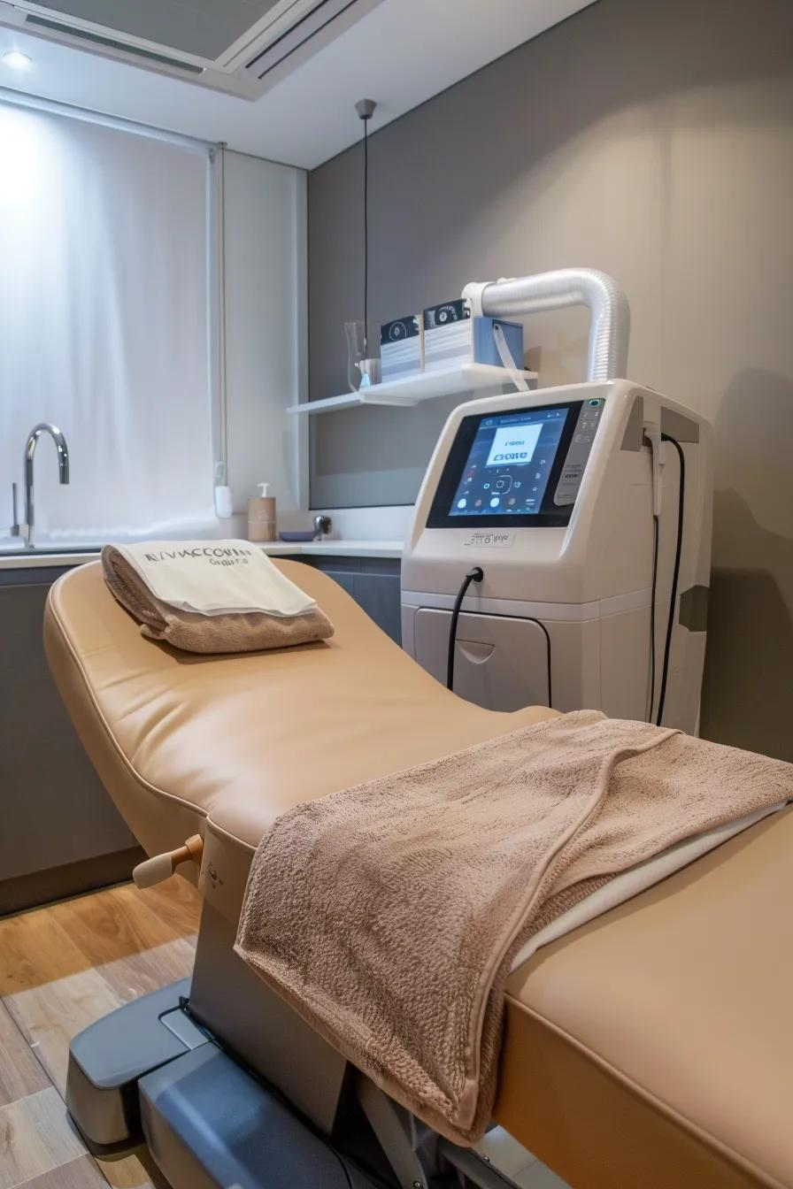 Advanced Pico laser treatment session at a premier Brisbane cosmetic clinic, showcasing cutting-edge technology and exceptional patient care