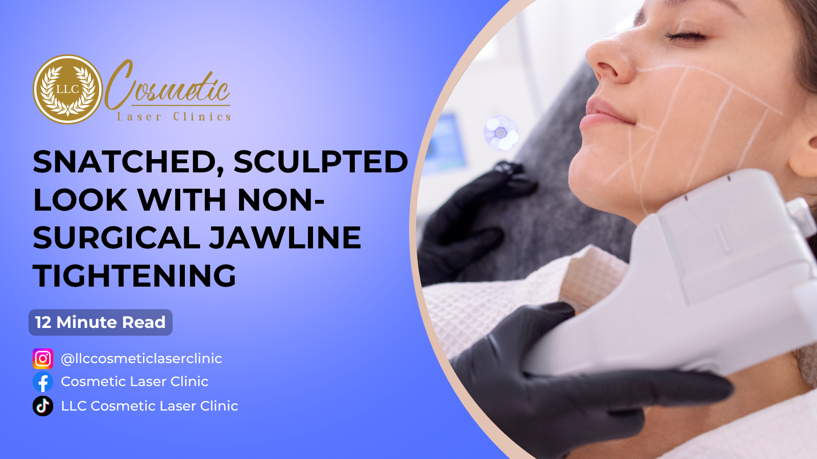 Snatched, Sculpted Look with Non-Surgical Jawline Tightening in Brisbane, Sunnybank, Southport, Robina