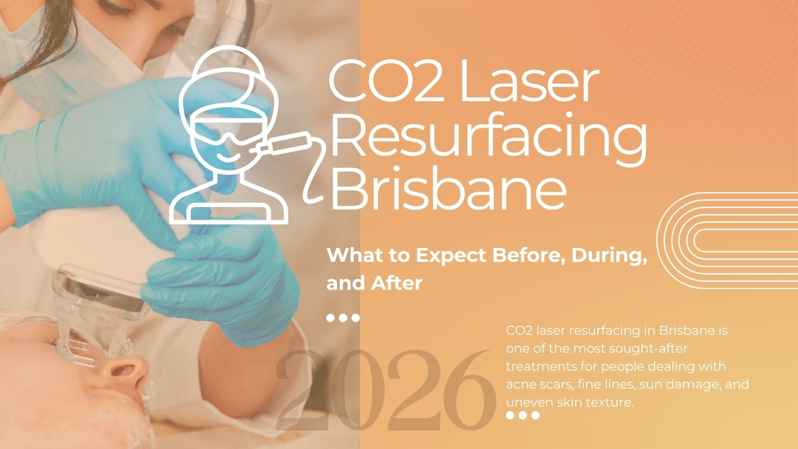 CO2 laser resurfacing treatment at LLC Cosmetic Laser Clinics Brisbane