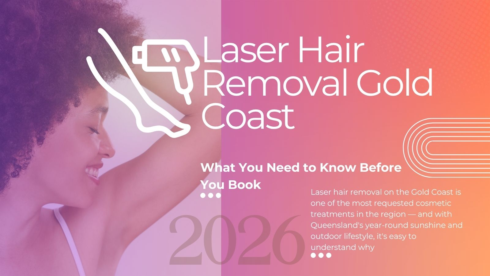 Laser hair removal Gold Coast at LLC Cosmetic Laser Clinics Southport and Robina